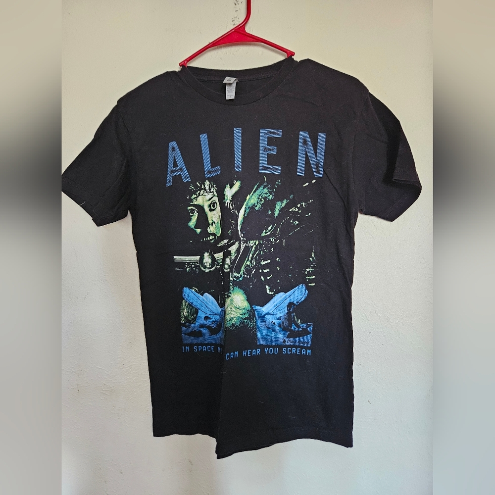 Mens Alien Short Sleeve